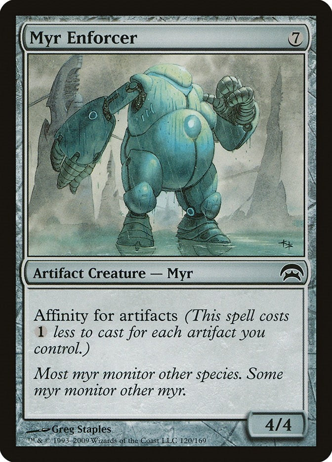 Image for Myr Enforcer (120) (Planechase) - Magic: The Gathering
