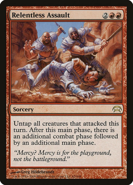 Image for Relentless Assault (62) (Planechase) - Magic: The Gathering