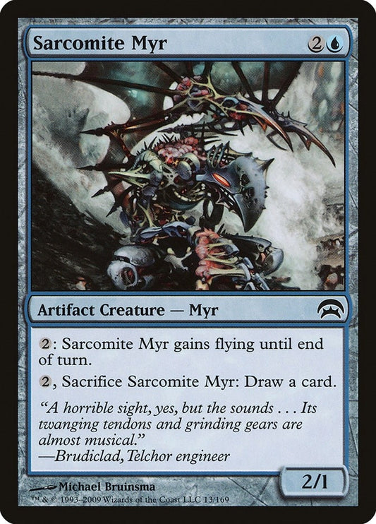 Image for Sarcomite Myr (13) (Planechase) - Magic: The Gathering
