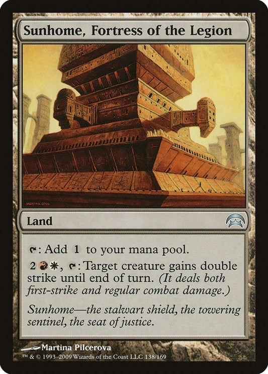 Image for Sunhome, Fortress of the Legion (138) (Planechase) - Magic: The Gathering