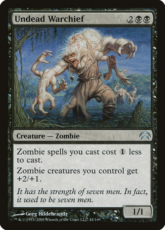Image for Undead Warchief (44) (Planechase) - Magic: The Gathering