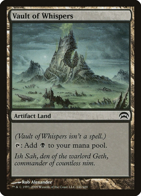 Image for Vault of Whispers (141) (Planechase) - Magic: The Gathering