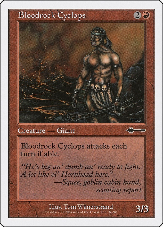 Image for Bloodrock Cyclops (36) (Beatdown Box Set) - Magic: The Gathering