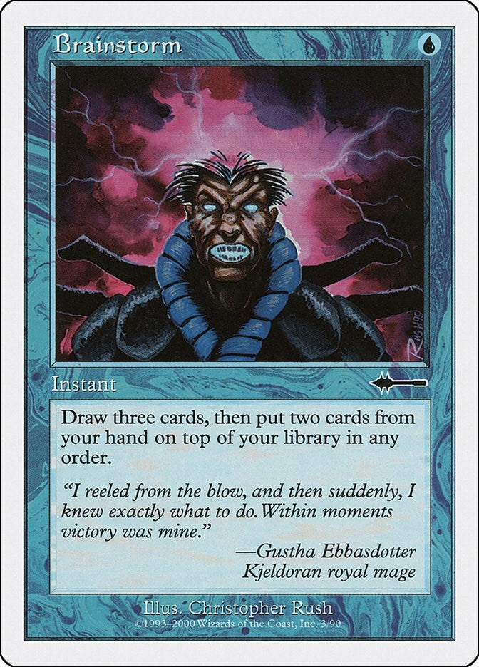 Image for Brainstorm (3) (Beatdown Box Set) - Magic: The Gathering