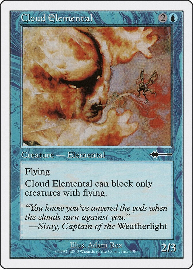Image for Cloud Elemental (5) (Beatdown Box Set) - Magic: The Gathering