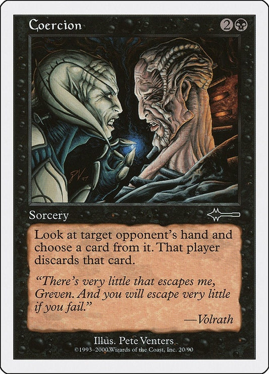 Image for Coercion (20) (Beatdown Box Set) - Magic: The Gathering