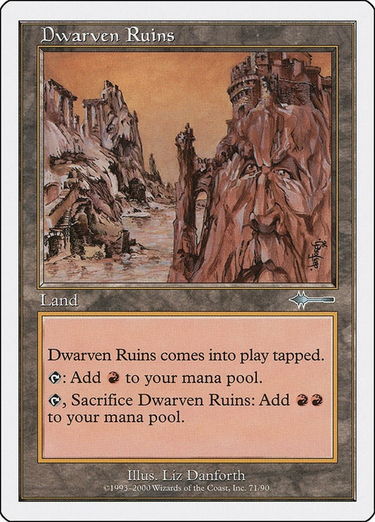 Image for Dwarven Ruins (71) (Beatdown Box Set) - Magic: The Gathering