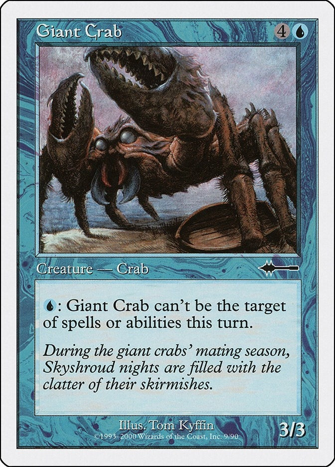 Image for Giant Crab (9) (Beatdown Box Set) - Magic: The Gathering