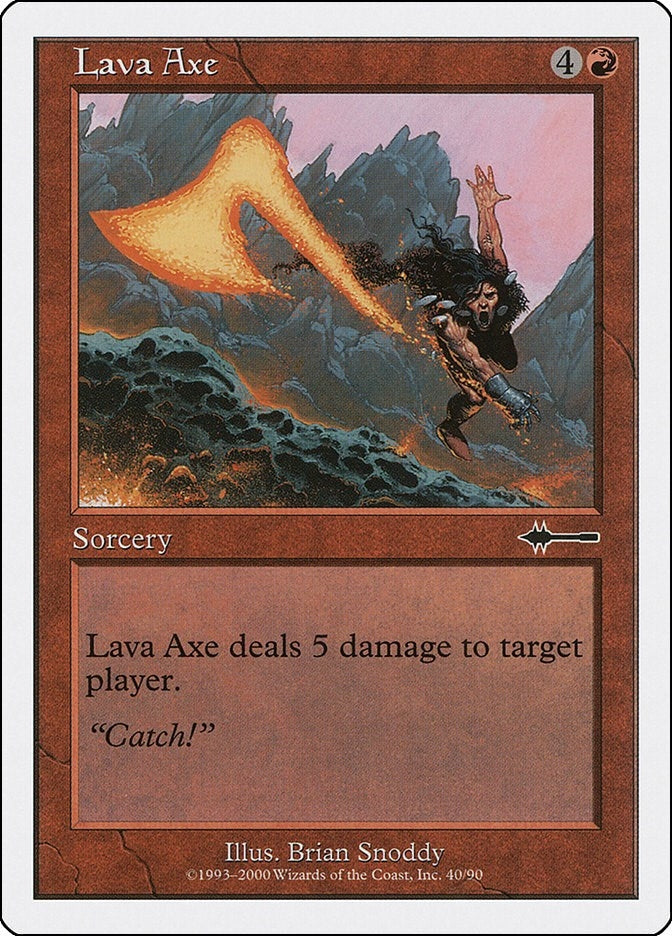 Image for Lava Axe (40) (Beatdown Box Set) - Magic: The Gathering