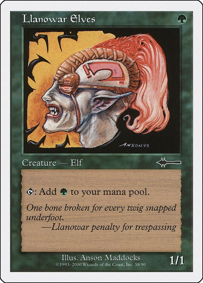 Image for Llanowar Elves (58) (Beatdown Box Set) - Magic: The Gathering