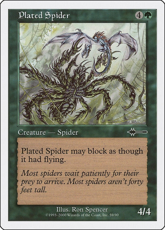 Image for Plated Spider (59) (Beatdown Box Set) - Magic: The Gathering
