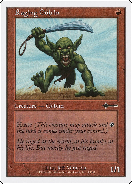 Image for Raging Goblin (43) (Beatdown Box Set) - Magic: The Gathering