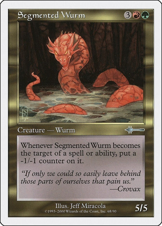Image for Segmented Wurm (68) (Beatdown Box Set) - Magic: The Gathering