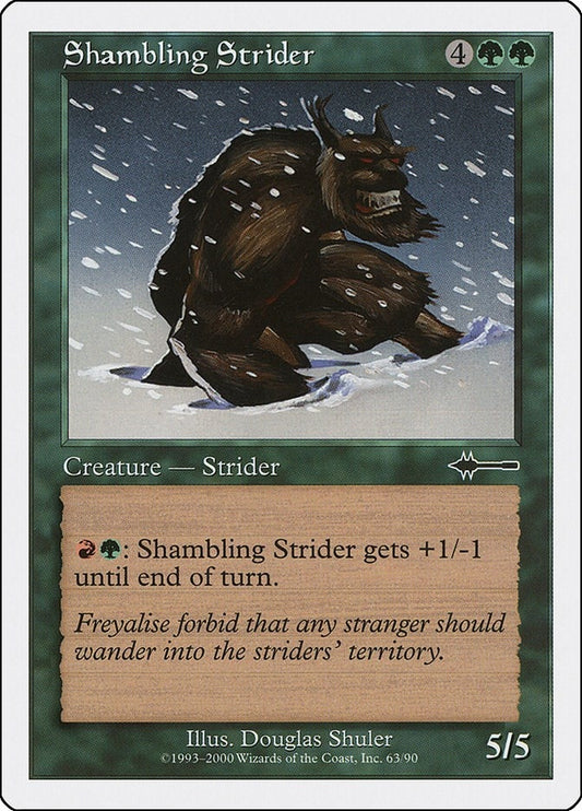 Image for Shambling Strider (63) (Beatdown Box Set) - Magic: The Gathering
