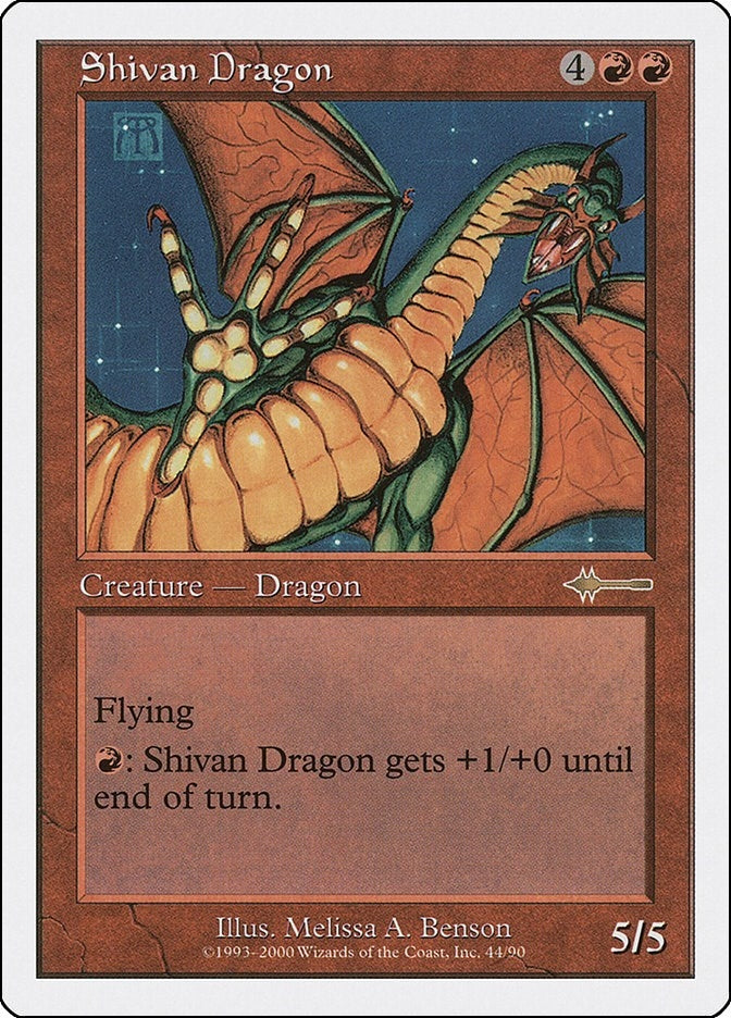 Image for Shivan Dragon (44) (Beatdown Box Set) - Magic: The Gathering