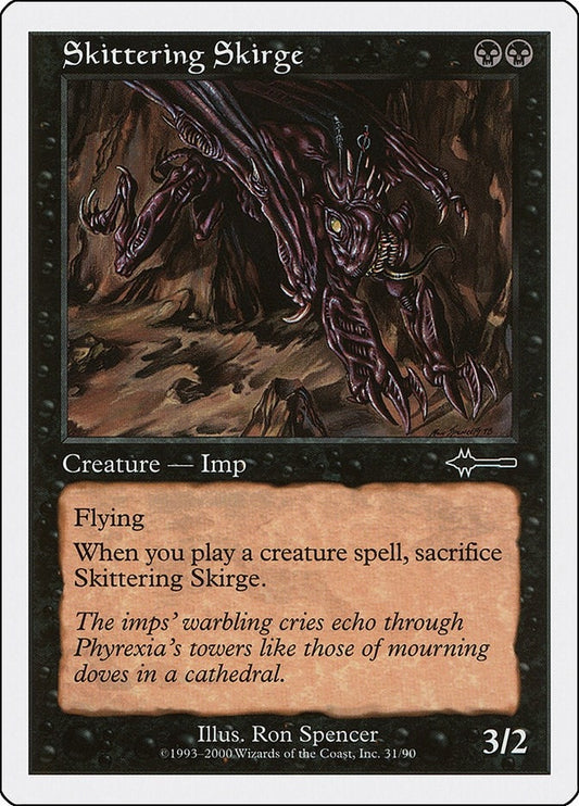 Image for Skittering Skirge (31) (Beatdown Box Set) - Magic: The Gathering