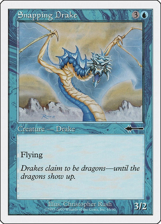 Image for Snapping Drake (15) (Beatdown Box Set) - Magic: The Gathering