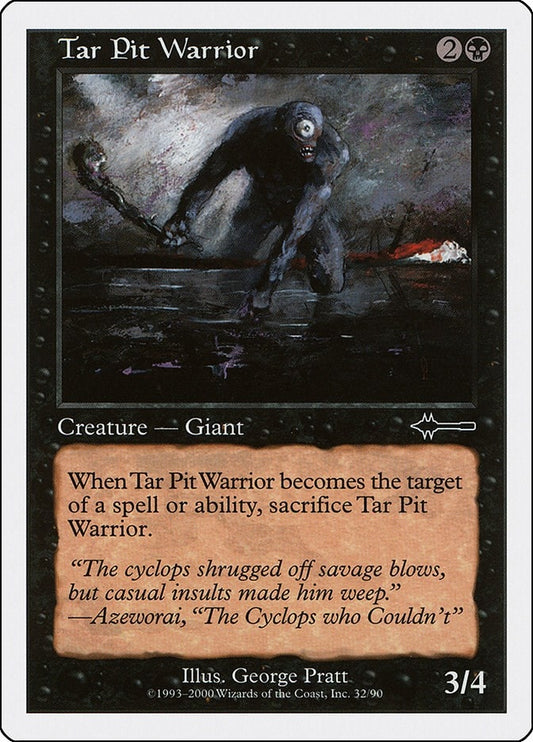 Image for Tar Pit Warrior (32) (Beatdown Box Set) - Magic: The Gathering