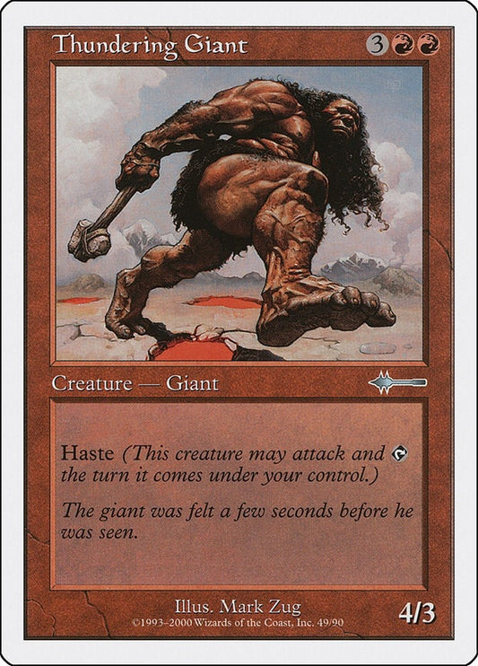 Image for Thundering Giant (49) (Beatdown Box Set) - Magic: The Gathering