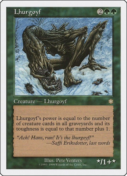 Image for Lhurgoyf (Battle Royale Box Set) - Magic: The Gathering
