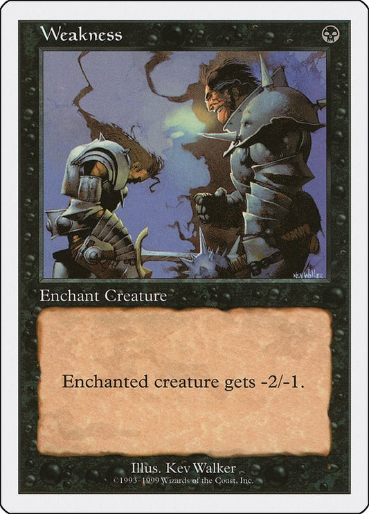 Image for Weakness (Battle Royale Box Set) - Magic: The Gathering