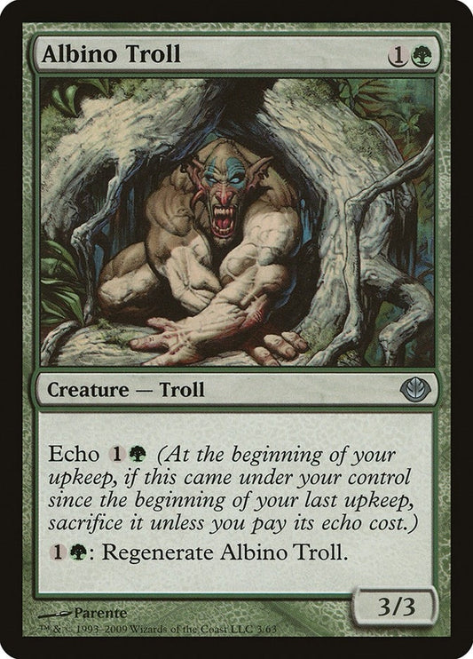 Image for Albino Troll (3) (Duel Decks: Garruk vs. Liliana) - Magic: The Gathering