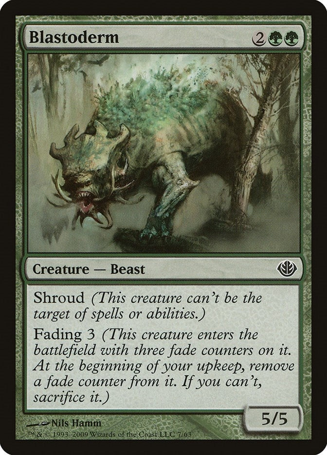 Image for Blastoderm (7) (Duel Decks: Garruk vs. Liliana) - Magic: The Gathering