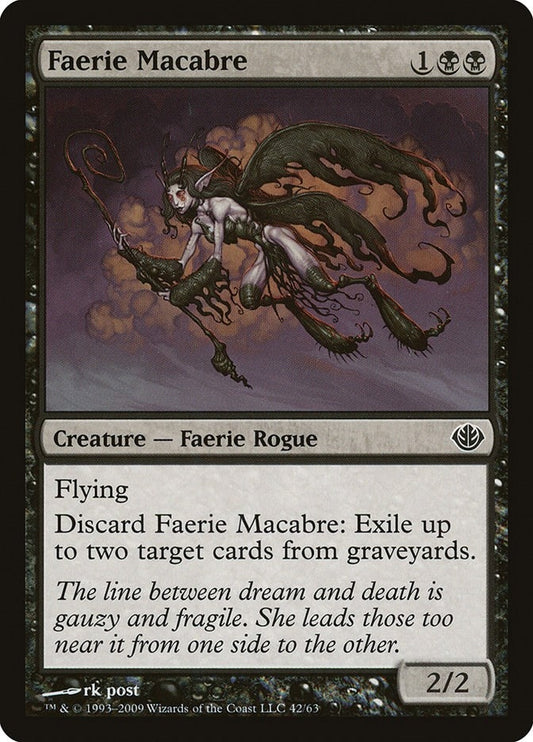 Image for Faerie Macabre (42) (Duel Decks: Garruk vs. Liliana) - Magic: The Gathering