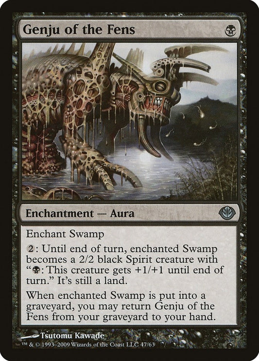 Image for Genju of the Fens (47) (Duel Decks: Garruk vs. Liliana) - Magic: The Gathering