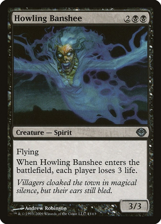 Image for Howling Banshee (43) (Duel Decks: Garruk vs. Liliana) - Magic: The Gathering
