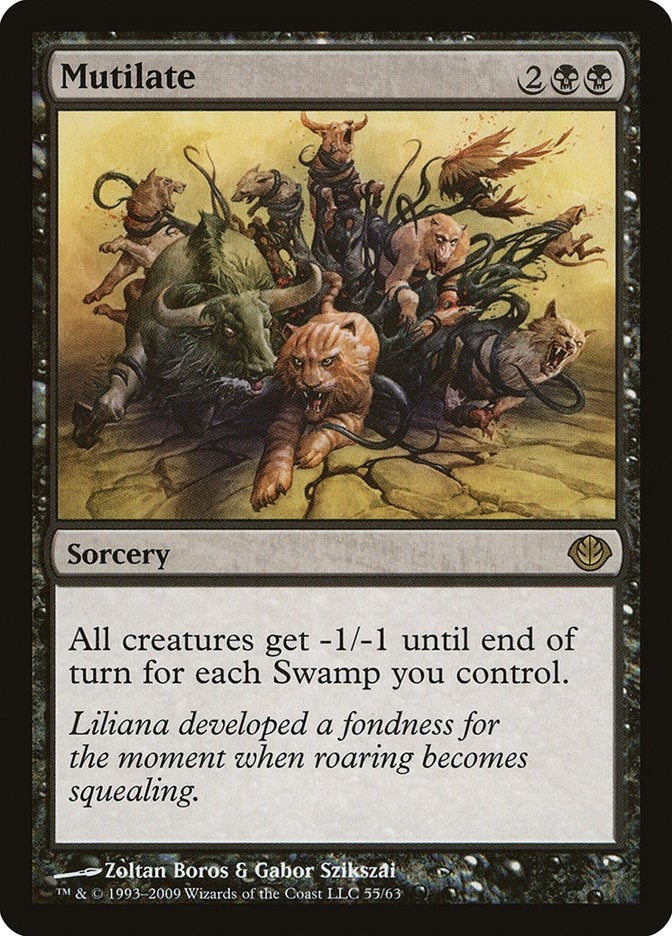 Image for Mutilate (55) (Duel Decks: Garruk vs. Liliana) - Magic: The Gathering