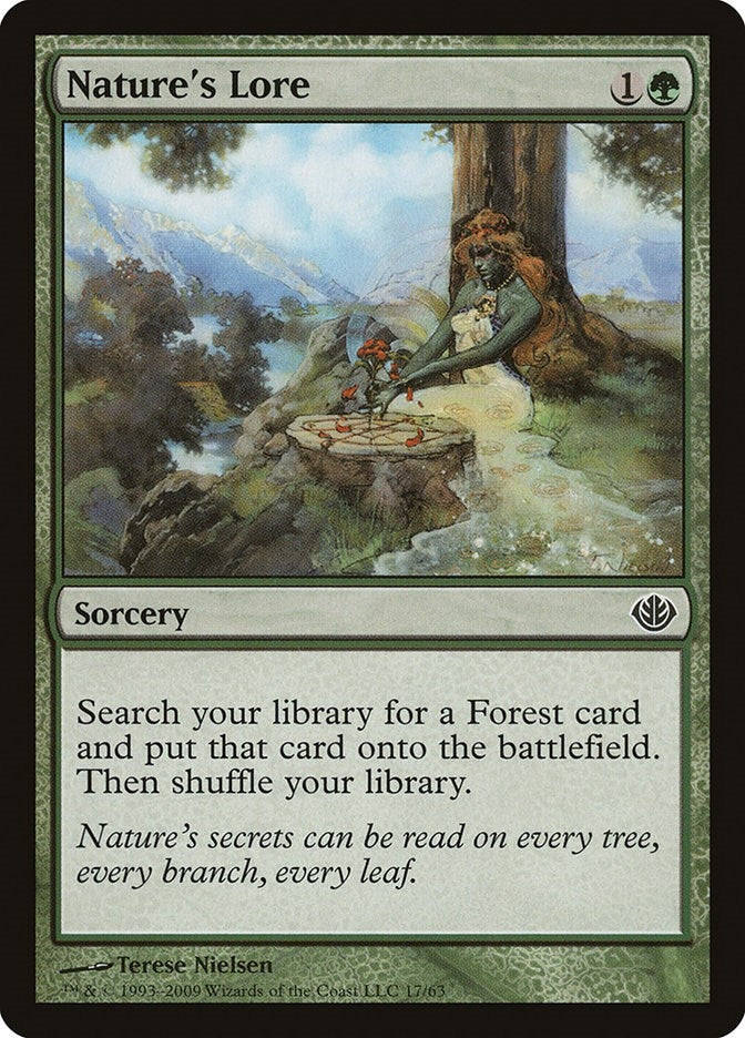 Image for Nature's Lore (17) (Duel Decks: Garruk vs. Liliana) - Magic: The Gathering