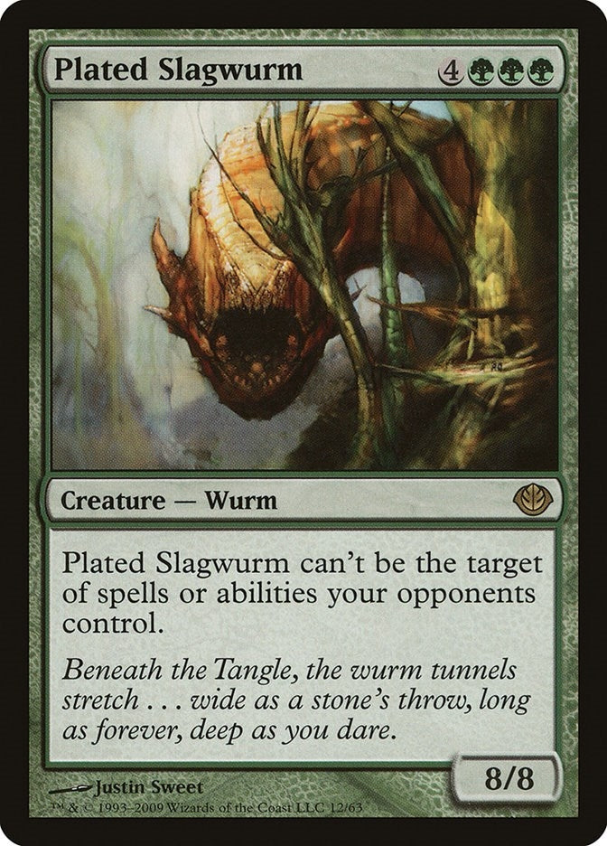 Image for Plated Slagwurm (12) (Duel Decks: Garruk vs. Liliana) - Magic: The Gathering