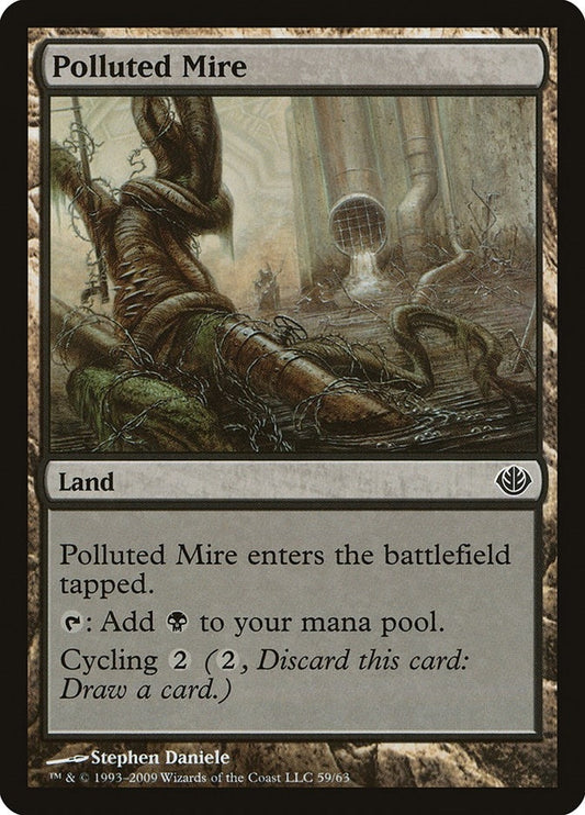 Image for Polluted Mire (59) (Duel Decks: Garruk vs. Liliana) - Magic: The Gathering