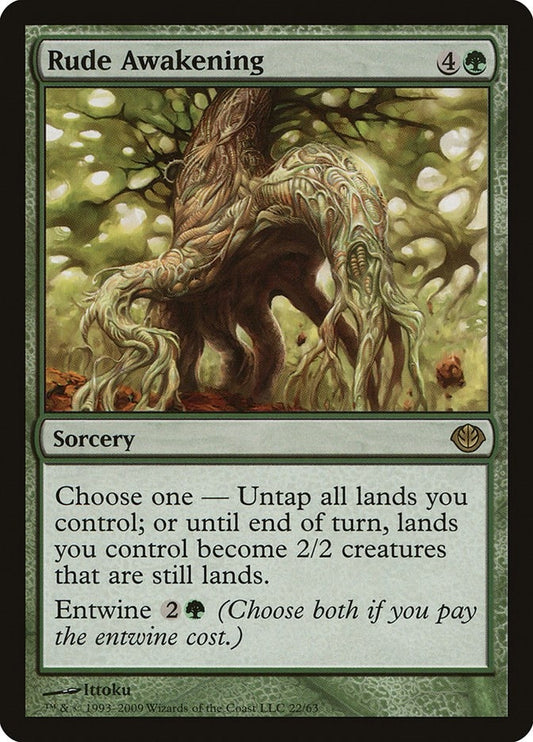 Image for Rude Awakening (22) (Duel Decks: Garruk vs. Liliana) - Magic: The Gathering