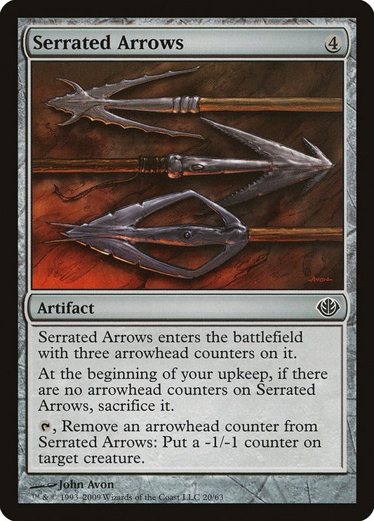 Image for Serrated Arrows (20) (Duel Decks: Garruk vs. Liliana) - Magic: The Gathering
