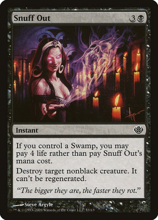 Image for Snuff Out (53) (Duel Decks: Garruk vs. Liliana) - Magic: The Gathering