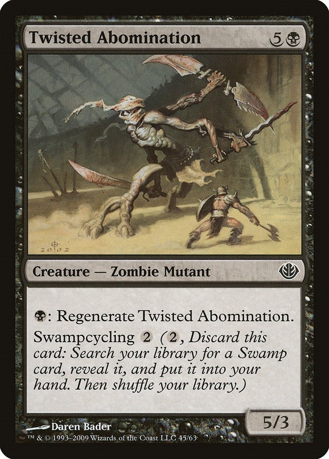 Image for Twisted Abomination (45) (Duel Decks: Garruk vs. Liliana) - Magic: The Gathering