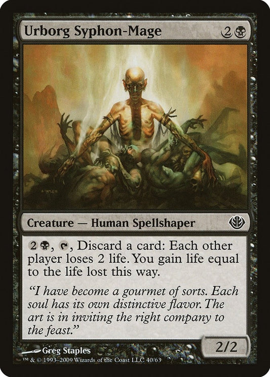 Image for Urborg Syphon-Mage (40) (Duel Decks: Garruk vs. Liliana) - Magic: The Gathering