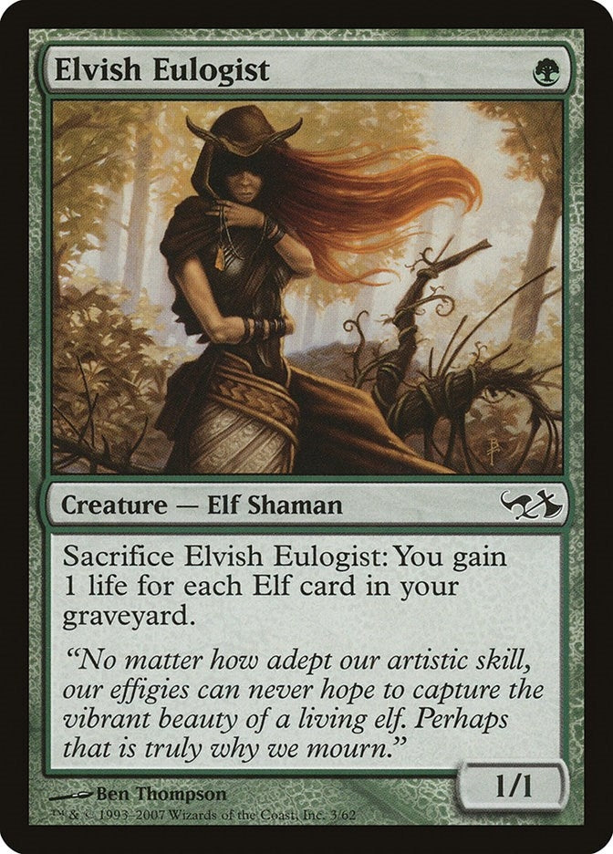 Image for Elvish Eulogist (3) (Duel Decks: Elves vs. Goblins) - Magic: The Gathering