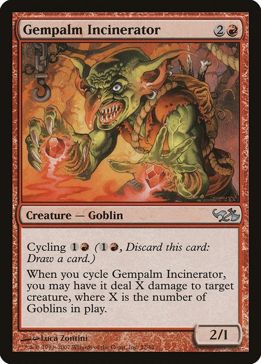 Image for Gempalm Incinerator (37) (Duel Decks: Elves vs. Goblins) - Magic: The Gathering