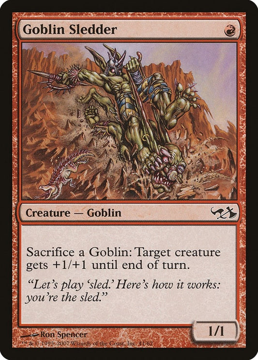 Image for Goblin Sledder (41) (Duel Decks: Elves vs. Goblins) - Magic: The Gathering