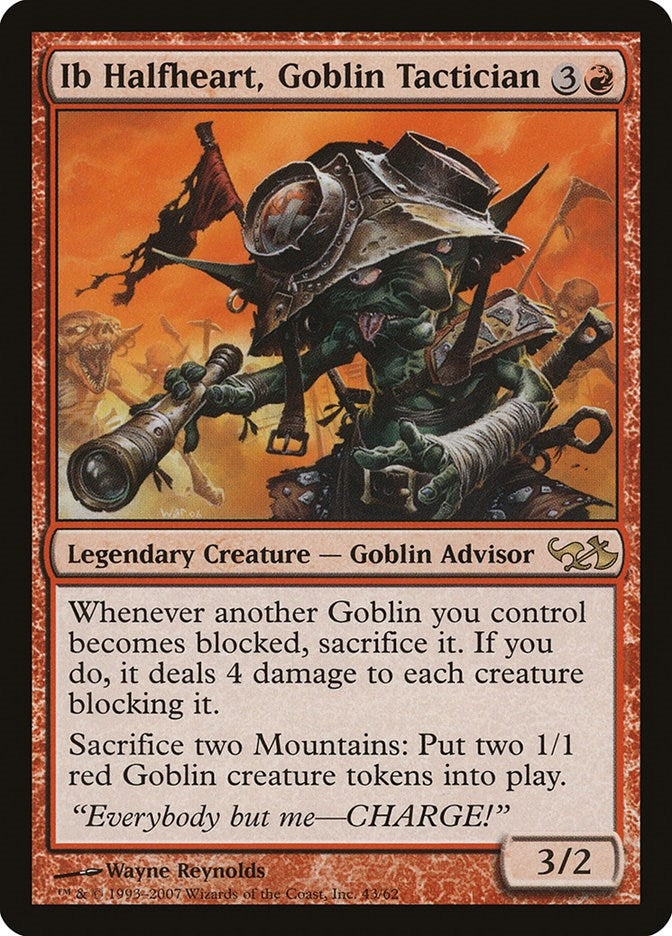 Image for Ib Halfheart, Goblin Tactician (43) (Duel Decks: Elves vs. Goblins) - Magic: The Gathering
