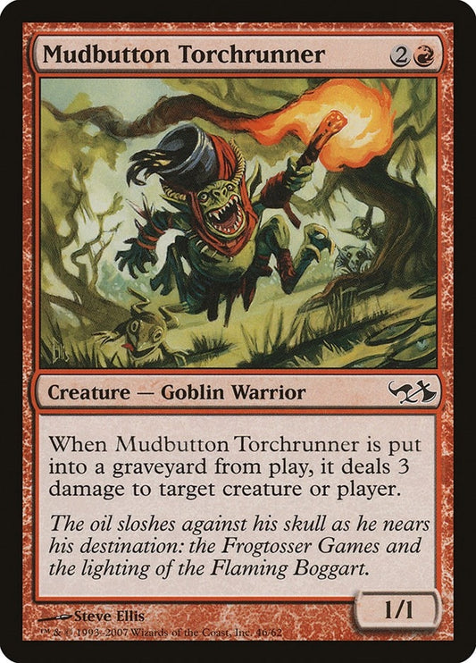 Image for Mudbutton Torchrunner (46) (Duel Decks: Elves vs. Goblins) - Magic: The Gathering