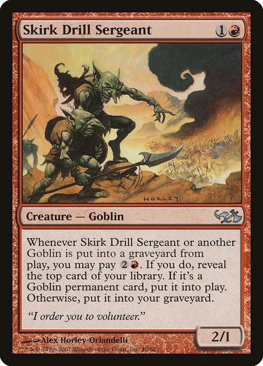 Image for Skirk Drill Sergeant (49) (Duel Decks: Elves vs. Goblins) - Magic: The Gathering