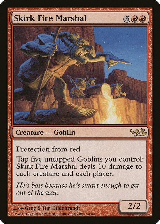 Image for Skirk Fire Marshal (50) (Duel Decks: Elves vs. Goblins) - Magic: The Gathering