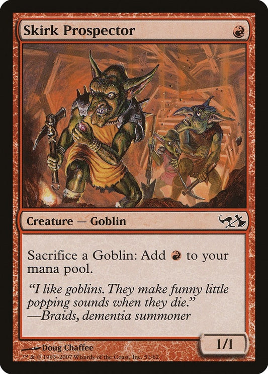 Image for Skirk Prospector (51) (Duel Decks: Elves vs. Goblins) - Magic: The Gathering
