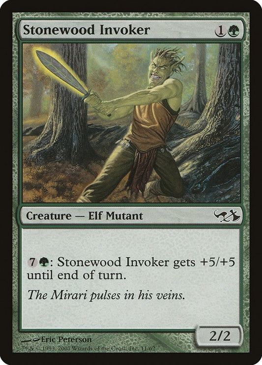 Image for Stonewood Invoker (11) (Duel Decks: Elves vs. Goblins) - Magic: The Gathering