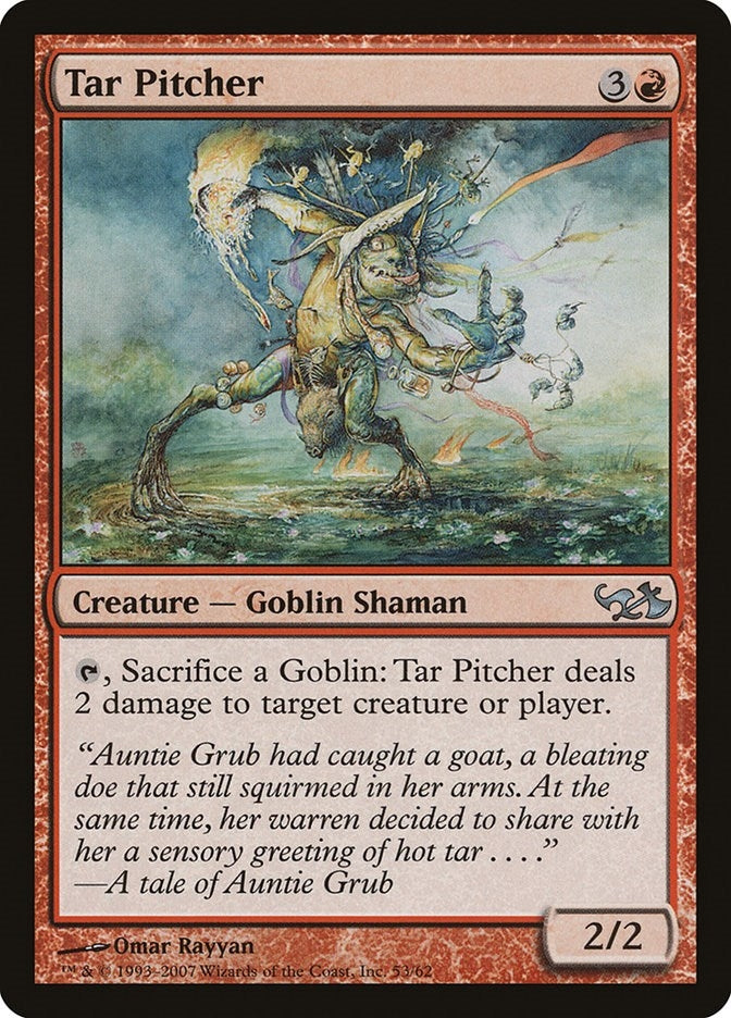 Image for Tar Pitcher (53) (Duel Decks: Elves vs. Goblins) - Magic: The Gathering
