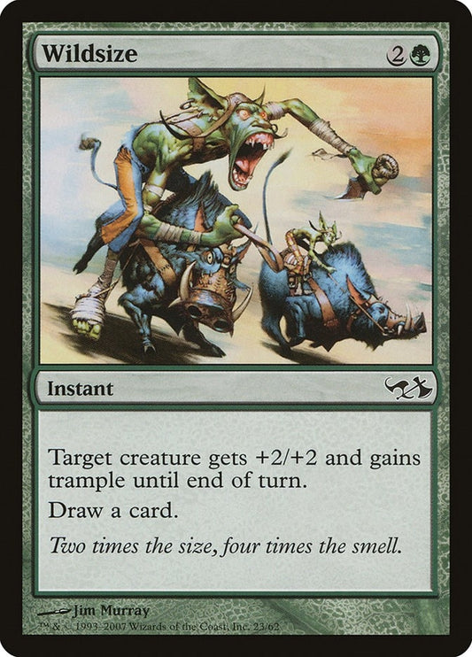 Image for Wildsize (23) (Duel Decks: Elves vs. Goblins) - Magic: The Gathering